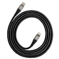 Pikkukuva 2 / 5: USB C - Lightning -kaapeli - BLUESTAR - 1,2 m - 2,4 A Virransyöttö - Pikalataus 27 W - Musta Svart