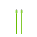 Pikkukuva 1 / 6: USB-C - USB-C -kaapeli 3A lataukseen ja synkronointiin Collection POP 1,5m Jaym Vihreä Grön
