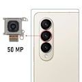 Miniatyrbild 3 av 4: Kamera Bakhållet Dels för Samsung Galaxy Z Fold 4 50MP Relife Svart Svart