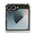 Pikkukuva 2 / 5: Suojakuori Samsung Galaxy Z Flip 6:lle - AVIZAR - Iskunkestävät joustavat vahvistetut kulmat - Läpinäkyvä Transparent