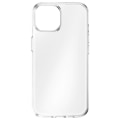 Pikkukuva 1 / 6: Suojakuori iPhone 15:lle Silicone Ultra-ohut 0,25 mm joustava Moxie Transparent Transparent