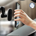Miniatyrbillede 3 af 5: Xiaomi 13 Lite Beskyttelsesetui - AVIZAR - Bi-materiale - Metalring - Videostøtte - Sort Svart
