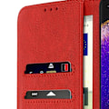 Miniatyrbillede 4 af 5: Oppo Find X5-etui - AVIZAR - Pungcover - Rød - Videosupportfunktion Röd