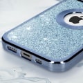 Miniatyrbild 4 av 4: Blå Glitter iPhone 12 Pro Max skal