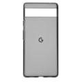 Pikkukuva 1 / 5: Kotelo Google Pixel 6a Hard Ultrathin Original Google Black Translucent -puhelimelle Svart genomskinlig