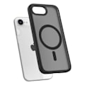 Miniatyrbillede 2 af 6: Coque MagSafe til iPhone 16e Slagfast Robust Ultra Hybrid Mag Spigen SGP Sort Svart