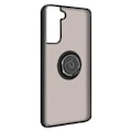 Pikkukuva 2 / 4: Samsung Galaxy S21 Plus -kotelo Kaksimateriaalista metallirengas musta tukitoiminto musta