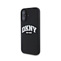 Pikkukuva 3 / 6: Coque pour Apple iPhone 16 Plus Édition Liquid Silicone Arch Compatible MagSafe DKNY Noir Vit