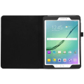 Miniatyrbillede 4 af 4: Beskyttelsesskab - Samsung - Galaxy Tab S2 9.7 - Sort - Kunstlæder - Video-støtte Svart