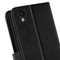 Miniatyrbillede 3 af 5: Étui til Sony Xperia L1 Flip Tegnebog og Video Stand Sort Svart
