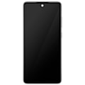 Miniatyrbillede 1 af 4: Komplet skærm til Samsung Galaxy A52 LCD In-Cell + sort chassis Svart