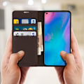 Miniatyrbillede 3 af 4: Etui - Huawei - P30 Pro - Ægte læder - Brun - Video støtte kastanj