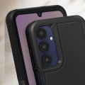 Miniatyrbillede 4 af 6: Stødsikker beskyttelsescover til Samsung A25 5G - AVIZAR - Stiv og forstærket - Sort Svart
