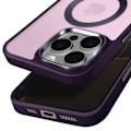Pikkukuva 2 / 6: MagSafe-kuori iPhone 16 Pro Matta Frosted Takapuoli Violetti Reuna Lila