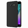 Pikkukuva 4 / 4: Kotelo - MW - Galaxy A5 - Puolijäykkä - Kiiltävä - Musta Svart