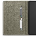 Miniatyrbild 3 av 5: Etui - Samsung - Galaxy Tab S9 Plus/S9 FE Plus - Blå - Ekologisk läder - Video-stöd Blå