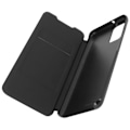 Pikkukuva 1 / 5: Samsung A21s Flip Wallet -korttikotelon kansi - ANYMODE - Musta - Jäykkä - Läppä - Synteettinen Svart