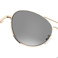 Pikkukuva 5 / 5: Aviator Aurinkolasit CV1684 UV400 Tummennetut Lasi Musta / Kulta Svart