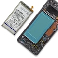 Pikkukuva 3 / 4: Akun liima Samsung Galaxy S10 Solid Fixing Alkuperäinen Samsung Transparent Blå