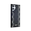 Miniatyrbild 4 av 6: DKNY Rutigt läder Mono Pattern MagSafe - Fodral till Samsung Galaxy S24 Ultra (svart)
