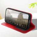 Pikkukuva 3 / 5: Google Pixel 8 Pro Wallet Case Checkerboard Pattern Geo Collection Red Röd