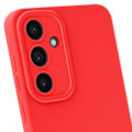Miniatyrbillede 3 af 5: Coque til Samsung Galaxy S24 FE Silikone Mat Kamera Beskyttet Rød Röd