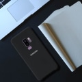 Miniatyrbillede 2 af 5: Galaxy S9 Plus Cover Original Samsung Silikone Cover Soft Touch Sort