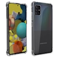 Pikkukuva 1 / 4: Kotelo - AKASHI - Samsung Galaxy A51 5G - Pehmeä - Läpinäkyvä - Iskunkestävät vahvistetut kulmat Transparent