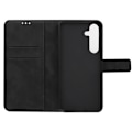 Pikkukuva 2 / 5: Kotelo Samsung S24 Plus Flip Card/Cash Holder Video Support Musta Svart