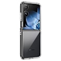 Miniatyrbild 1 av 5: AVIZAR Skyddsfodral för Xiaomi Mix Flip - Hård polykarbonat - Transparent design Transparent