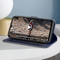 Miniatyrbild 4 av 5: Fodral för Xiaomi Redmi 14C Wallet Flip och Stable Video Support Midnight Blue Blå
