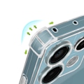 Miniatyrbild 2 av 5: Chockresistent Fodral - MAYAXESS - Redmi Note 13 Pro 5G - Transparent - Förstärkta Hörn - Lätt Design Transparent
