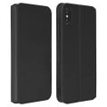 Miniatyrbillede 1 af 4: iPhone XS Max cover - MÆRKE - Folio etui - Øko-læder - Sort - Støttefunktion Svart