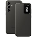 Miniatyrbillede 2 af 6: Etui til Samsung Galaxy S24 FE Flip Touch Window Samsung kortholder Sort Svart