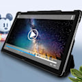 Pikkukuva 3 / 4: Housse - AVIZAR - MediaPad M5 Lite - Folio-laukku - Videotuki - Soft Touch - Suojaus Svart