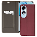 Miniatyrbillede 2 af 5: Etui til Oppo A60 Klap Kortholder Magnetisk Bordeaux Röd