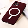 Pikkukuva 3 / 4: iPhone 12 Pro MagSafe -kotelo, Burgundy Magsafe -kotelo