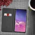 Pikkukuva 3 / 4: Housse - ANYMODE - Galaxy S10 - Folio-lompakko - Kovakotelo - Musta - Korttipidike Svart