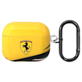 Pikkukuva 1 / 5: Kotelo Airpods 3:lle kestävälle silikonikarabiinille Ferrari keltainen
