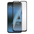 Miniatyrbillede 2 af 4: Skærmbeskyttelse - Samsung - Galaxy A40 - Tempereret glas - Ultra-holdbar - Sort Svart