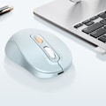 Miniatyrbillede 3 af 5: Trådløs Bluetooth eller WiFi 2,4Ghz mus præcision og komfort LinQ Bleg blå Blå