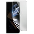 Pikkukuva 1 / 4: Näytönsuoja - 3MK - Samsung Galaxy Z Fold 4 - Iskunkestävä Hydrogeeli - Läpinäkyvä - Naarmuuntumaton Transparent
