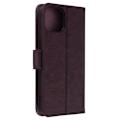 Miniatyrbillede 1 af 5: Etui til iPhone 15 Pro Max - AVIZAR - Chesterfield - Lilla - Videosupportfunktion - Pung Lila