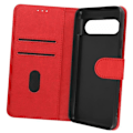 Miniatyrbillede 2 af 5: Etui til Google Pixel 8 - AVIZAR - Rød - Pungcover - Videosupportfunktion Röd