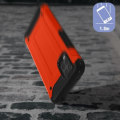 Pikkukuva 3 / 4: Xiaomi Mi 10 Lite Hybrid Case Relief Design Anti-Fall Red
