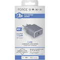 Miniatyrbild 2 av 2: "Laddare USB C Cube 45W Power Delivery UltraGaN Grå"