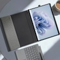 Pikkukuva 4 / 5: Kansi - Microsoft - Surface Pro 9 - Tukiläppä - Iskunkestävä - Eco-nahka - Harmaa Grå