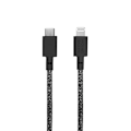 Miniatyrbillede 1 af 2: Native Union Eco Belt USB-C til Lightning-kabel 3m sort