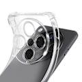 Miniatyrbillede 3 af 5: Coque til Oppo Find X8 Pro Stødsikker Forstærkede Hjørner Transparent Vit