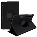 Miniatyrbillede 2 af 4: Hylster - Samsung - Tab S7 Plus 12.4/S8 Plus - Rotationsstativ 360° - Sort - Fuld beskyttelse Svart
